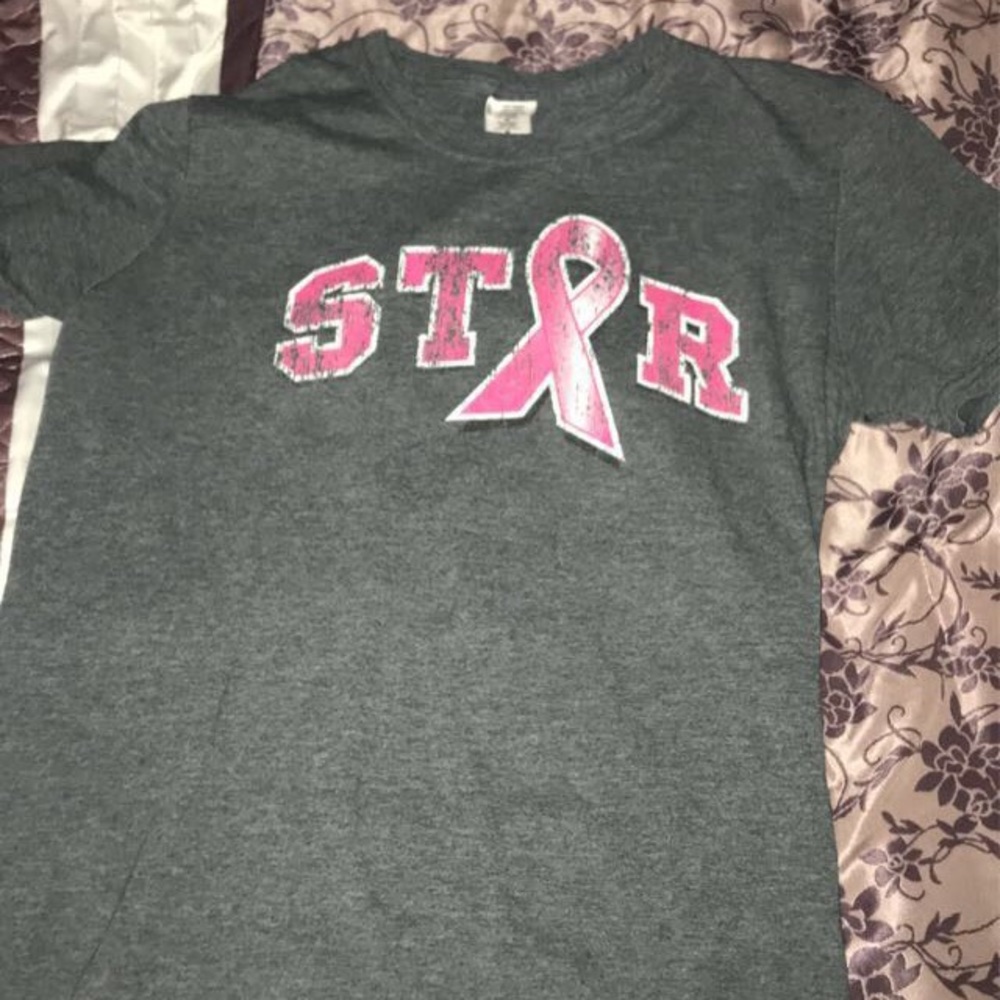Star breast cancer tshirt